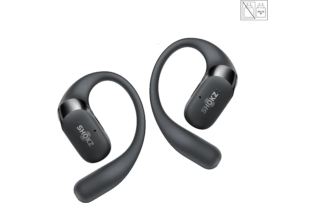 SHOKZ OpenFit 2+ langattomat korvasankakuulokkeet, musta