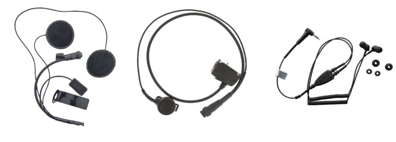 Kommunikaatiosetti moottorikelkkakypärään BRB + Tupla in-ear kuulokkeet ( BRP )
