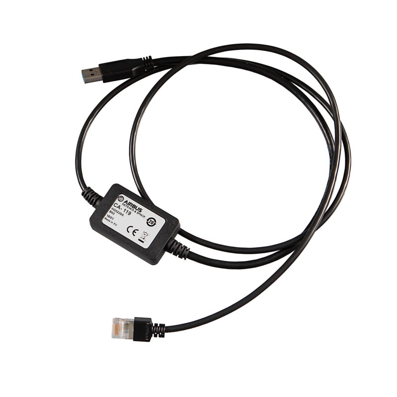 Airbus CA-119 USB-RJ50  Parametrointi -kaapeli