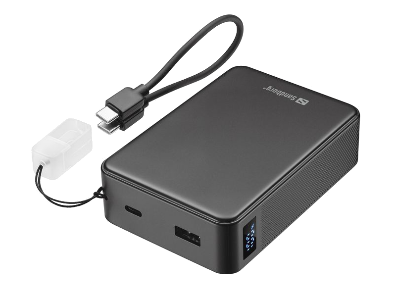 Sandberg Nano Virtapankki 20 000 mAh PD 20W - Image 2